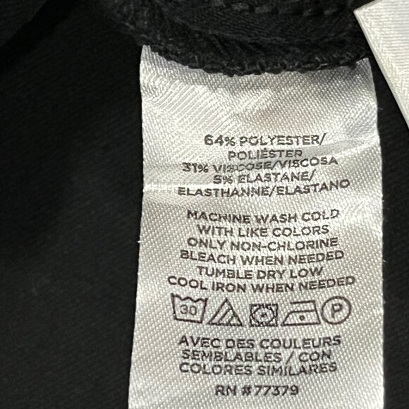 Ann Taylor, Audry curvy fit, Black slacks - Picture 4 of 5